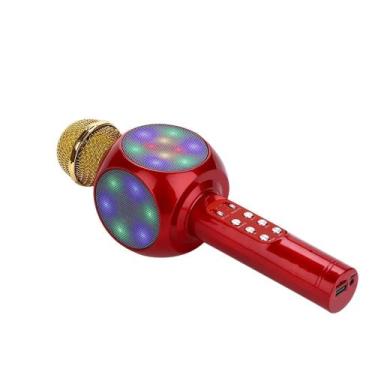 Imagem de Microfone Bluetooth Karaokê Sem Fio Recarregável - Altomex 