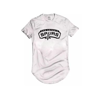 Imagem de Camiseta Longline San Antonio Duncan Kawhi Leonard Basquete