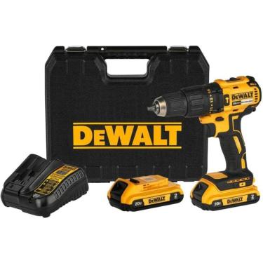 Imagem de Parafusadeira/Furadeira de Impacto de 1/2" (13mm) de 20V MAX Bivolt 2 bateria Dewalt DCD7781D1BR