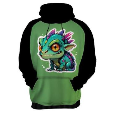 Imagem de Moletom Casaco Blusa Animais Cyberpunk Camaleão Repteis 1 - Enjoy Shop