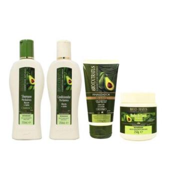Imagem de Kit Bio Extratus Pós-Química Tratamento Restaurador Abacate
