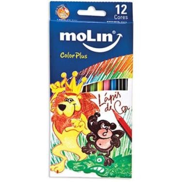 Imagem de Lápis de cor Color Plus Molin c/12 cores