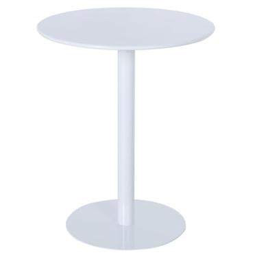 Imagem de Mesas de bar para bistrô, mesa de bar redonda e pub, mesa de coquetel circular em pé com topo de ferro, adequada para sala de estar, restaurante