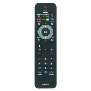 Imagem de 242254902454 Controle remoto de substituição adequado para Philips TV 32PFL3404D/12 19PFL3404D/05 22PFL3404D/05 19PFL3404D/12 26PFL3404D/05 26PFL3404D/12 22254902454 PFL340 4D/12 19PFL3404D 22PFL3404D