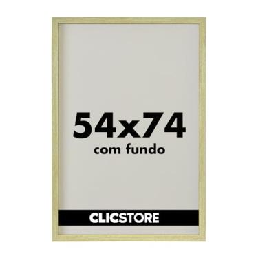 Imagem de Moldura para Quebra Cabeça Grow Puzzle 1000 peças 54x74 cm Decoração Quadro Parede Sala Escritório Game Office sem Vidro (Carvalho)