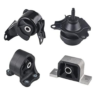 Imagem de JDMON Compatível com 4 peças de montagem do motor Honda CRV 2.4L L4 2002-2006 (transmissão automática) compatível com A4504 A4506 A6596 A6597