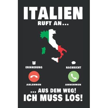 Imagem de Italien Tagesplaner: Italien Anruf Urlaub Bibione Reise Lignano Telefon/Kalender 2022 / Wochenplaner Tagesplaner Planer/Planungsbuch To-Do-Liste / 6x9 Zoll / 100 ausfüllbare Seiten