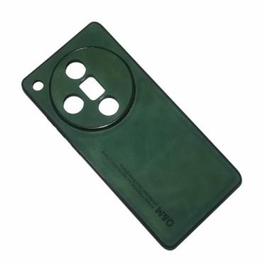Imagem de Kepuch Silklike Capa para Oppo Find X7 Pro 5G/Find X7 Uitra 5G - Case Placa de Metal Embutida para Oppo Find X7 Pro 5G/Find X7 Uitra 5G - Verde