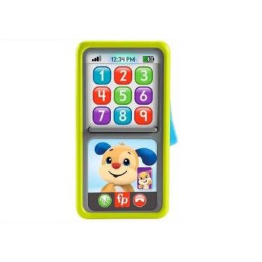 Imagem de Fisher Price Telefone Emoji Azul C/som - Mattel Fhj18 - Geral