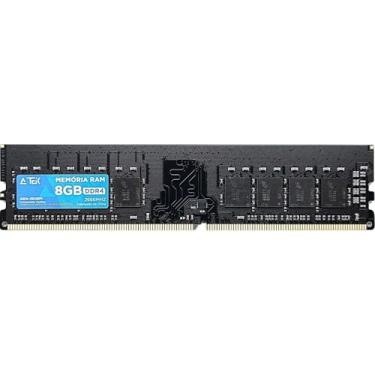 Imagem de Memória RAM para Computador 8GB DDR4 2666MHz Formato UDIMM Latência CL19 - Alto Desempenho em Jogos e Multitarefas