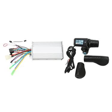 Imagem de Controlador de Bicicleta Alça do Painel LCD, Boa Dissipação de Calor Velocidade Estável 36V 48V 500W Kit de Controlador de Bicicleta Elétrica para Scooter Elétrico