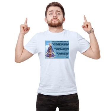 Imagem de Camiseta Oração Nossa Senhora De Aparecida Camisa Personalizada Blusa 