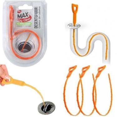 Imagem de Desentupidor Pia Ralos Lavabos Coletor De Cabelos 51cm Original - 1396