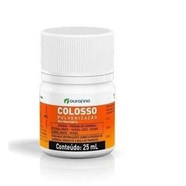 Imagem de 5un colosso 25ml ouro fino - carrapat0s, b3rnes, moscas, pi0lhos e sar