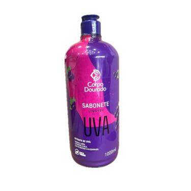 Imagem de Sabonete Líquido Corporal Uva – Corpo Dourado (1000ml) | Limpeza Suave e Hidratação Com Ph Neutro e Glicerinado