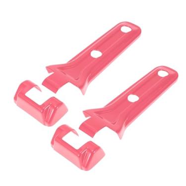 Imagem de REPAIROCK 1 conjunto de acabamento de tampa de dobradiça de porta traseira para Jeep Wrangler JL JLU 2018-2023 para Jeep Gladiator JT 2020-2023 Suporte de pneu sobressalente porta traseira guarnição