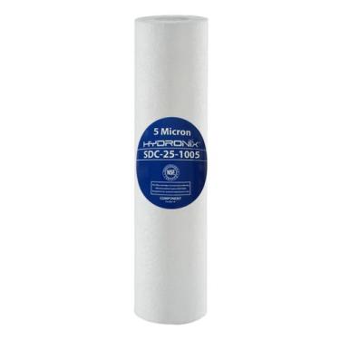 Imagem de Polipropileno de 10" de Altura x 2,5" Liso - Hydronix, 5 micra