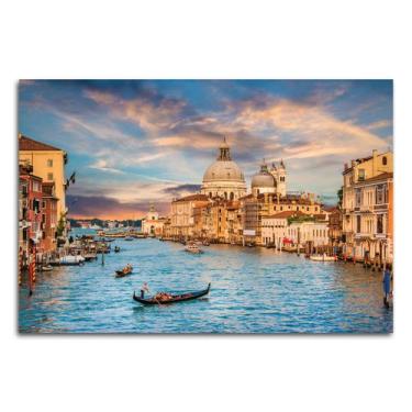 Imagem de Placa Decorativa MDF Itália Veneza Viagem 20x30cm - Quartinhos