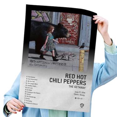 Imagem de Poster Autoadesivo 40x60cm Álbum The Getaway, Poster de Rock, Spotify