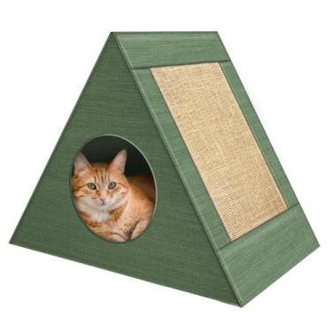 Imagem de Casinha para Gato estilo Toca Ricapet, Verde