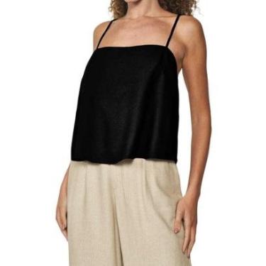 Imagem de Blusa Regata Colcci Comfy Joana Drome Amarração Feminina-Feminino