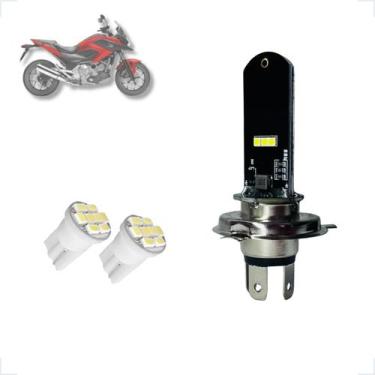 Imagem de Lâmpada Led H4 Thork 8000k Moto NC 700x ABS 2013 2014 2015