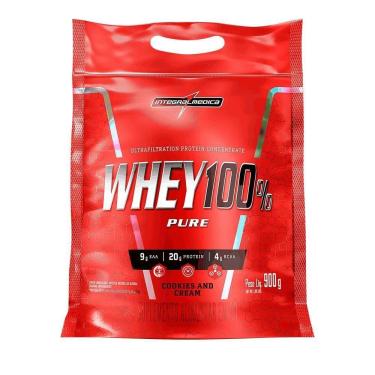 Imagem de Proteína Concentrada Integralmedicawhey 100% Pure Cookies And Cream 900g Pouch Cookies And Cream