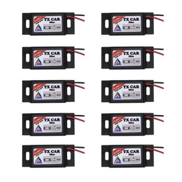 Imagem de Kit 10 Controle Portão Eletrônico Farol Tx Car Garen, Rcg E Outros 433