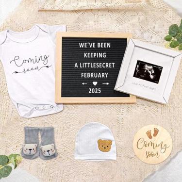 Imagem de Conjunto de adereços de anúncio de gravidez TUOWITA Baby