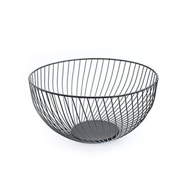 Imagem de Cesta de frutas de cozinha, sala de estar, cesta de frutas, suporte de frutas, mesa de jantar, cesta de frutas doméstica, (cor: C)