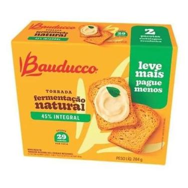 Imagem de Kit c/ 3 Bauducco torrada integral 284g