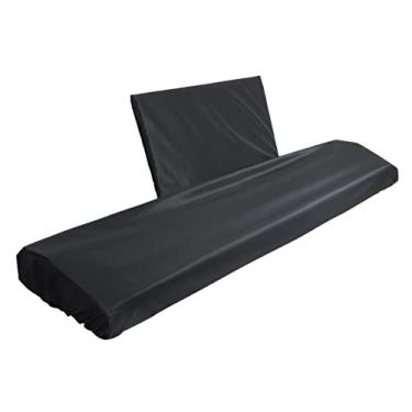 Imagem de Esquirla Capa para Teclado de Piano 88 Teclas em Material Resistente, Preto