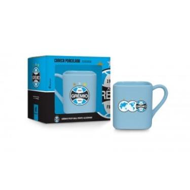 Imagem de CANECA PORCELANA QUADRADA TIMES - GRÊMIO