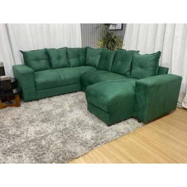 Imagem de Sofá Canto Verde 200 Áustria - Alpoim