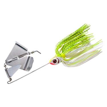 Imagem de Booyah BYB38-606 Isca Buzz 9,5 g, branco Chartreuse Shad/Alum Clacker, Modelo: BYB38606