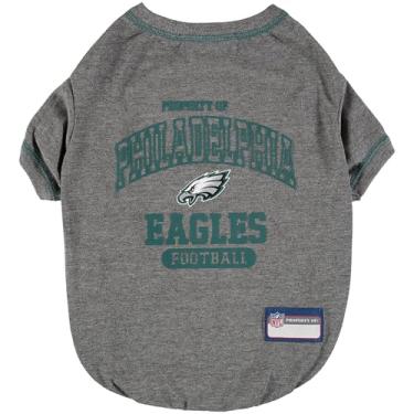 Imagem de CAMISETA DE PET para cães e gatos – Camiseta para cães NFL Philadelphia Eagles, GG – Camiseta mais fofa para o verdadeiro filhote esportivo