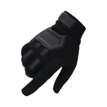 Imagem de Luvas Táticas de Dedo Completo Masculinas - Tela Sensível ao Toque par