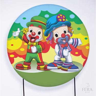 Imagem de Painel Decorativo para Festa 1,30x1,30 metros Vesti Fácil com Elástico Patati Patata - Fera Print