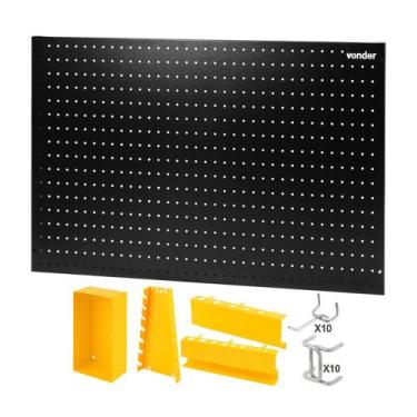 Imagem de Kit painel ferramenta metalico 640 x 970 vonder c acessórios