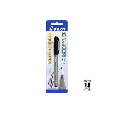 Imagem de Caneta Marcador Retroprojetor Pilot 1.0mm Azul Ponta Fina - Unidade