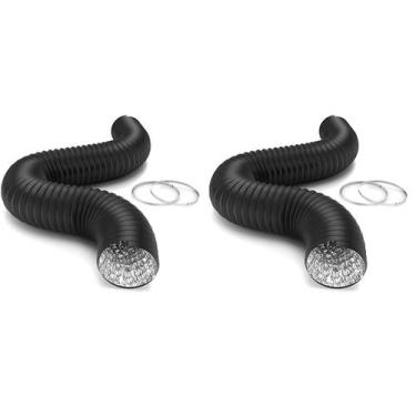 Imagem de Duto de alumínio flexível iPower 8 polegadas e 8 pés com 2 braçadeiras