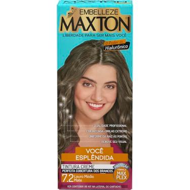 Imagem de Embelleze Tinta De Cabelo Maxton Louro Médio Mate 7.2 Esplêndida
