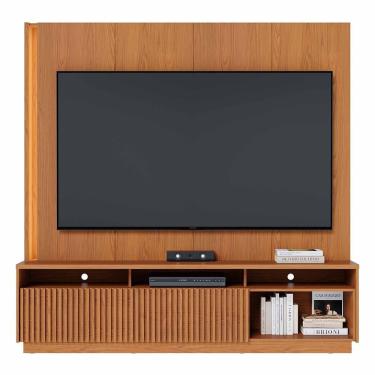 Imagem de Estante Home Theater Jordão Freijó Para Tv Até 75? - Colibri Freijó