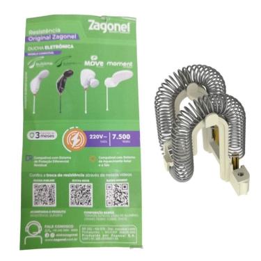 Imagem de Resistência Zagonel Ducha Sublime 220v~7500w