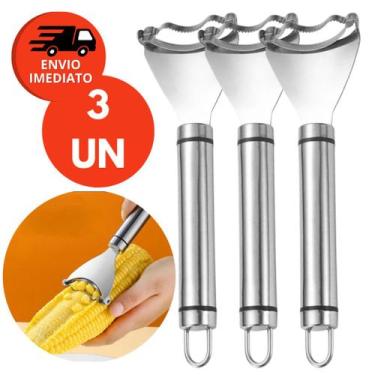 Imagem de Raspador Debulhador De Milho Manual Multiuso Removedor De Grãos Descas