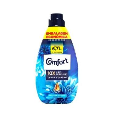 Imagem de Comfort Amaciante Concentrado Frescor Intenso 1,5 L rENDE 6,7 Litros