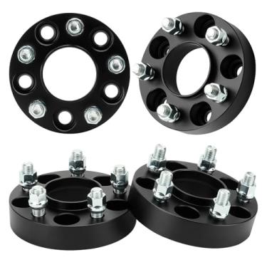 Imagem de AEagle Adaptadores de roda Hubcentric 5x4.5 3.2 cm 5x114.3mm para Mustang 2015+, espaçadores de roda forjados de 5 terminais com pinos de 14 x 1,5 furo de 70,5 mm 4 peças
