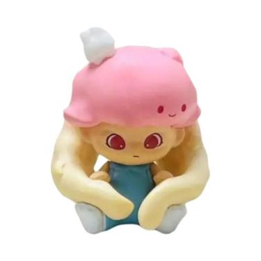 Imagem de Dimoo Moe Grain Réplica Artesanal Brinquedo Da Moda Boneca Ornamento C