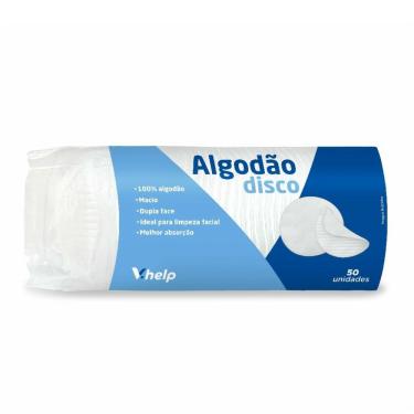Imagem de Algodão Disco V.Help 50 Unidades