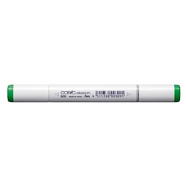 Imagem de COPIC Marcador Sketch Ponta Dupla Redonda e Chanfrada, Cor G05 Emerald Green, 1 unidade